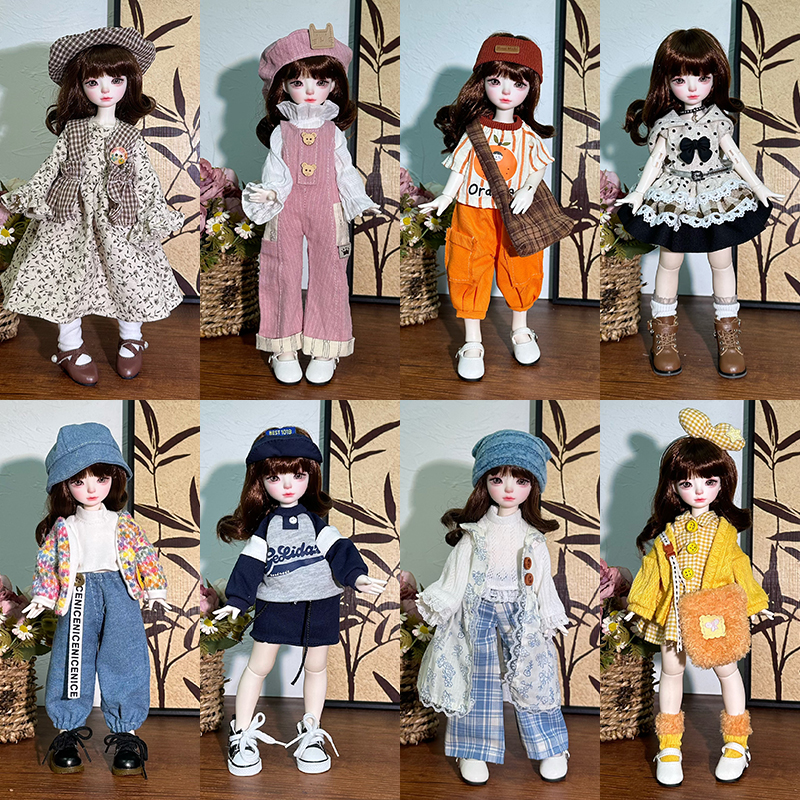 Winter Clothing Equipment - 30cm BJD Doll Clothes for Girls