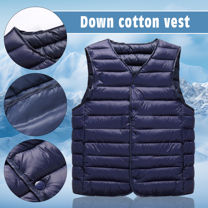 Down Vest Ultralight - Korean Men Winter Ultra Lightweight Vest