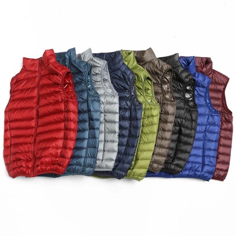 Down Vest Ultralight - Autumn and Winter Men's 90% White