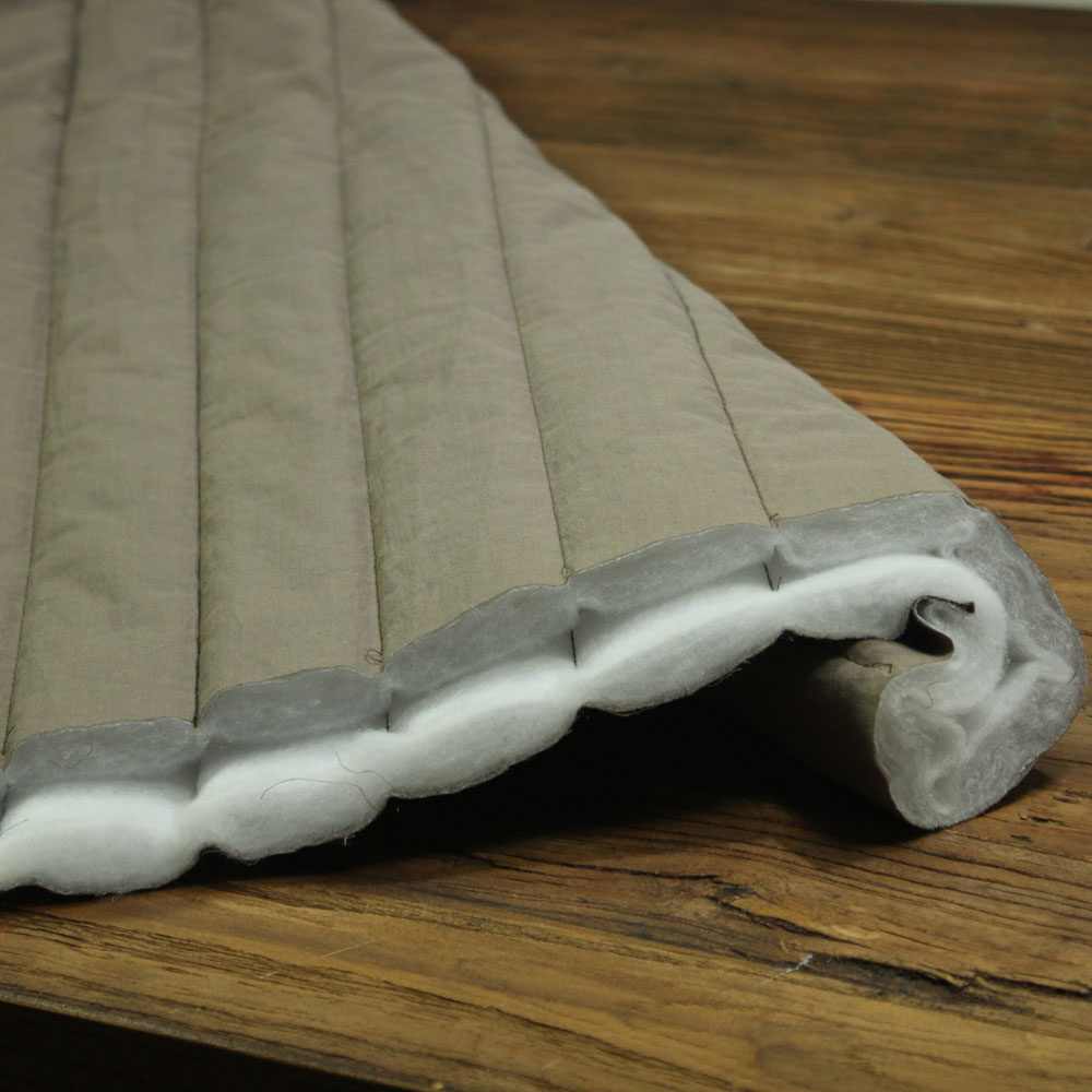 Winter Clothing Equipment - 0.5meters Wide Stripe Quilted Padded Fabric