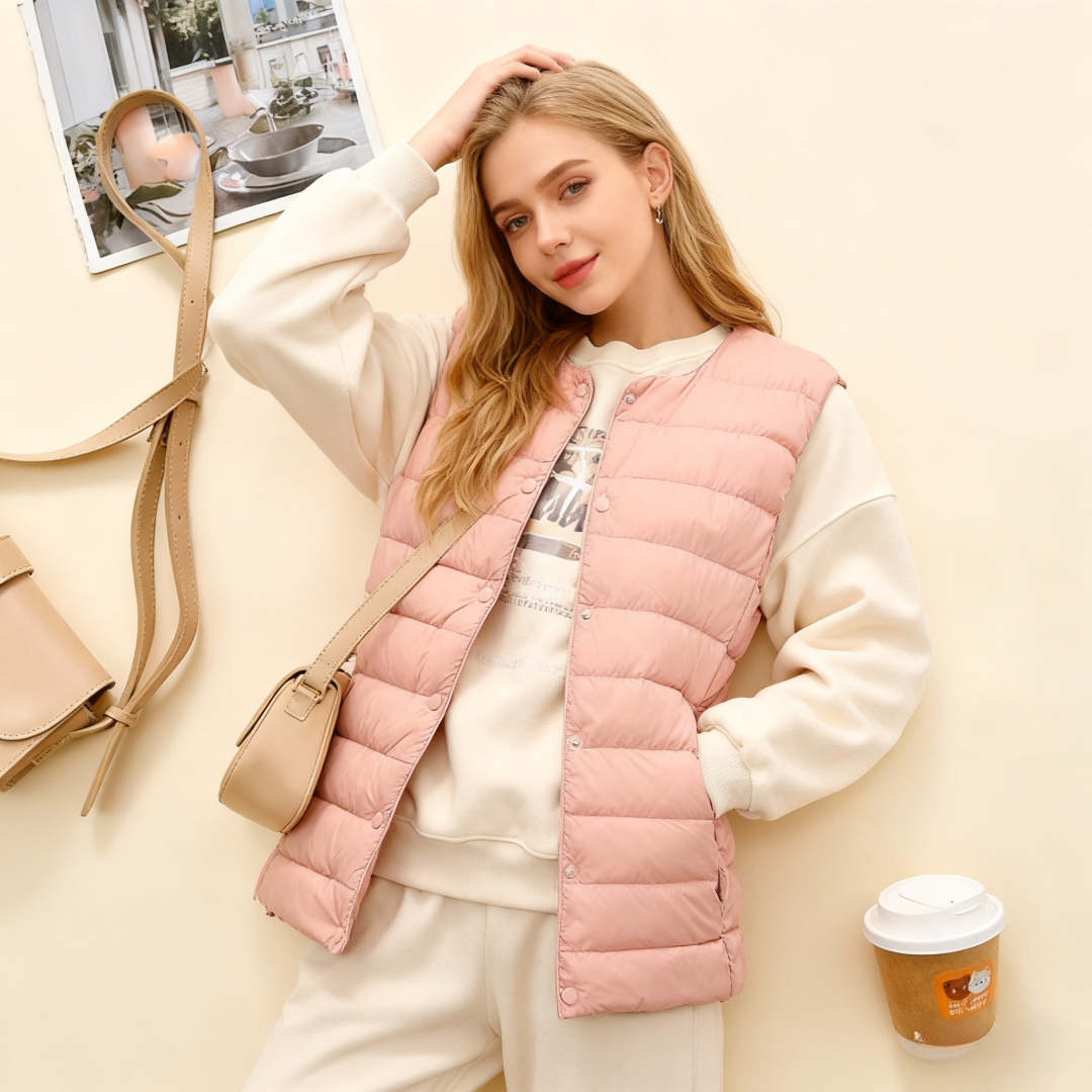 Down Vests Jacket Women Winter - Down Vest Ultralight reseña y precio