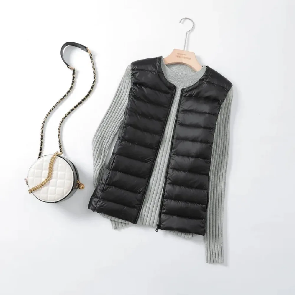 2024 New Women Autumn Winter U - Down Vest Ultralight reseña y precio