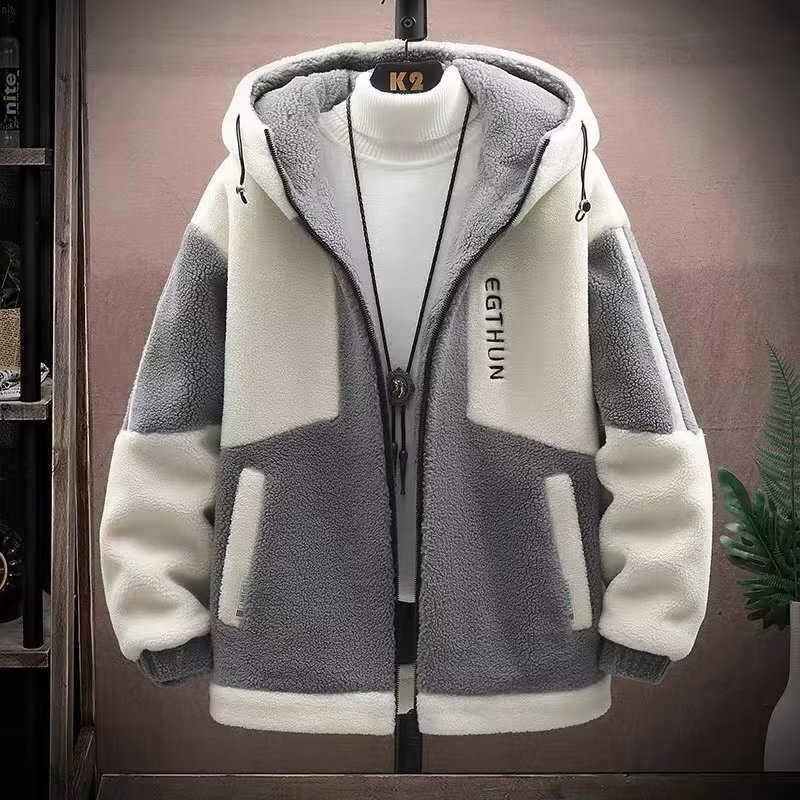 2025 Men's Lamb Wool Jacket Au - Winter Clothing Uae reseña y precio