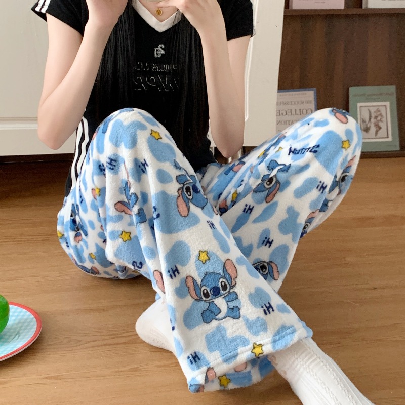 Lilo&Stitch Flannel Pajamas wi - Winter Clothing Clearance reseña y precio