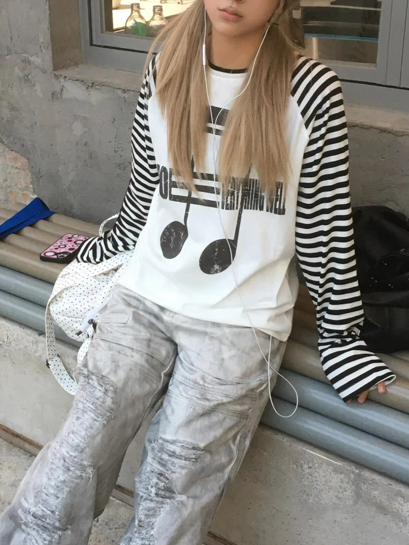 Y2k Emo Women Streetwear Music - Winter Clothing Aesthetic reseña y precio