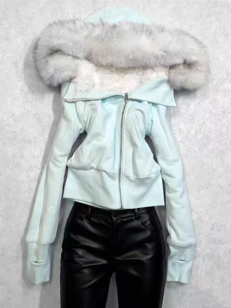 Aesthetic Vintage Slim Hooded  - Winter Clothing Aesthetic reseña y precio