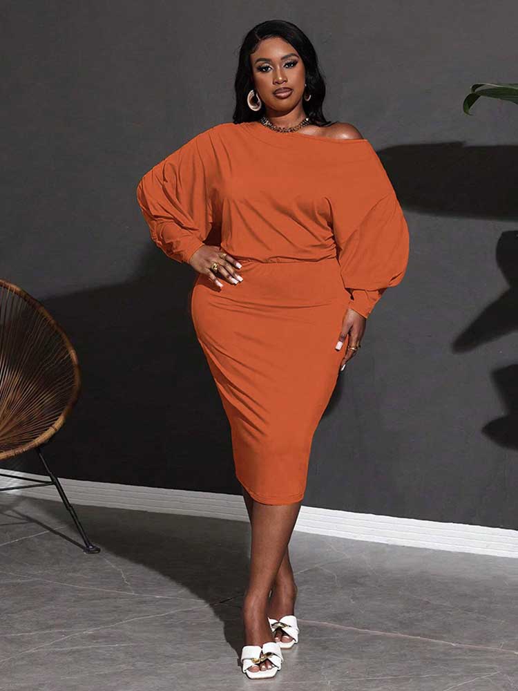 Autumn and Winter Dresses Plus - Winter Clothing For Plus Size Women reseña y precio