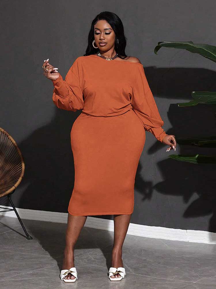 Autumn and Winter Dresses Plus - Winter Clothing For Plus Size Women reseña y precio