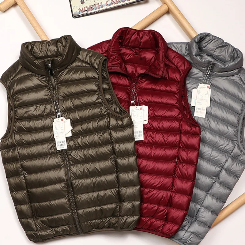 High Quality Man Duck Down Ves - Down Vest Ultralight reseña y precio