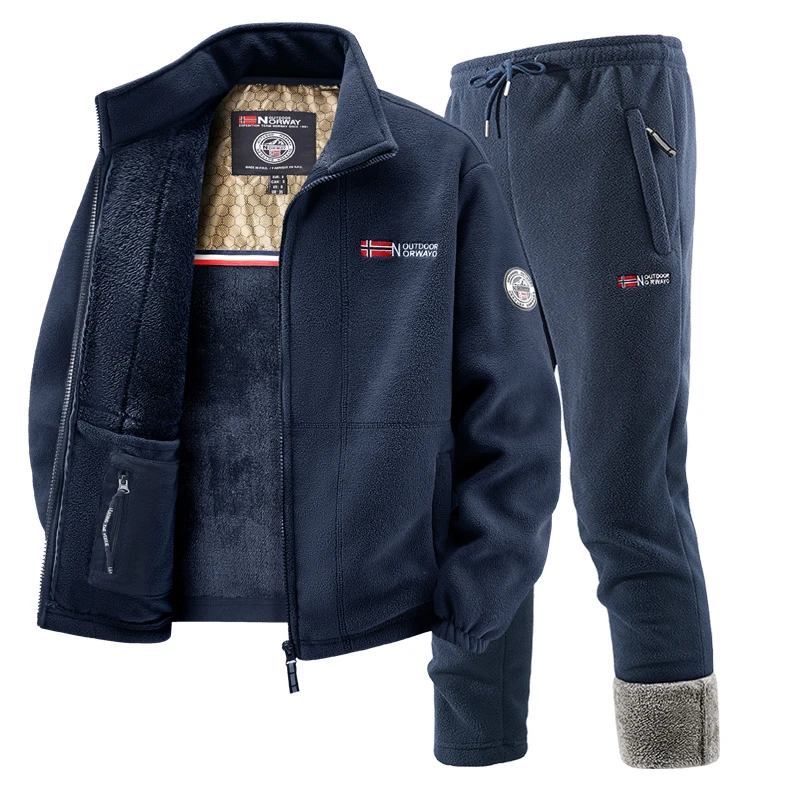 Mens Winter Fleece Tracksuit S - Winter Clothing Uae reseña y precio