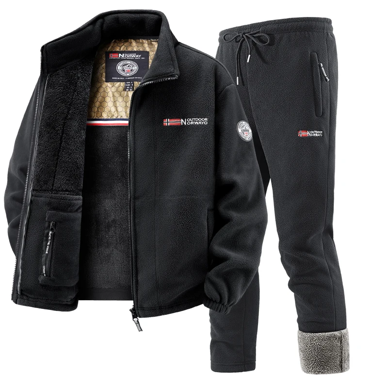 Mens Winter Fleece Tracksuit S - Winter Clothing Uae reseña y precio