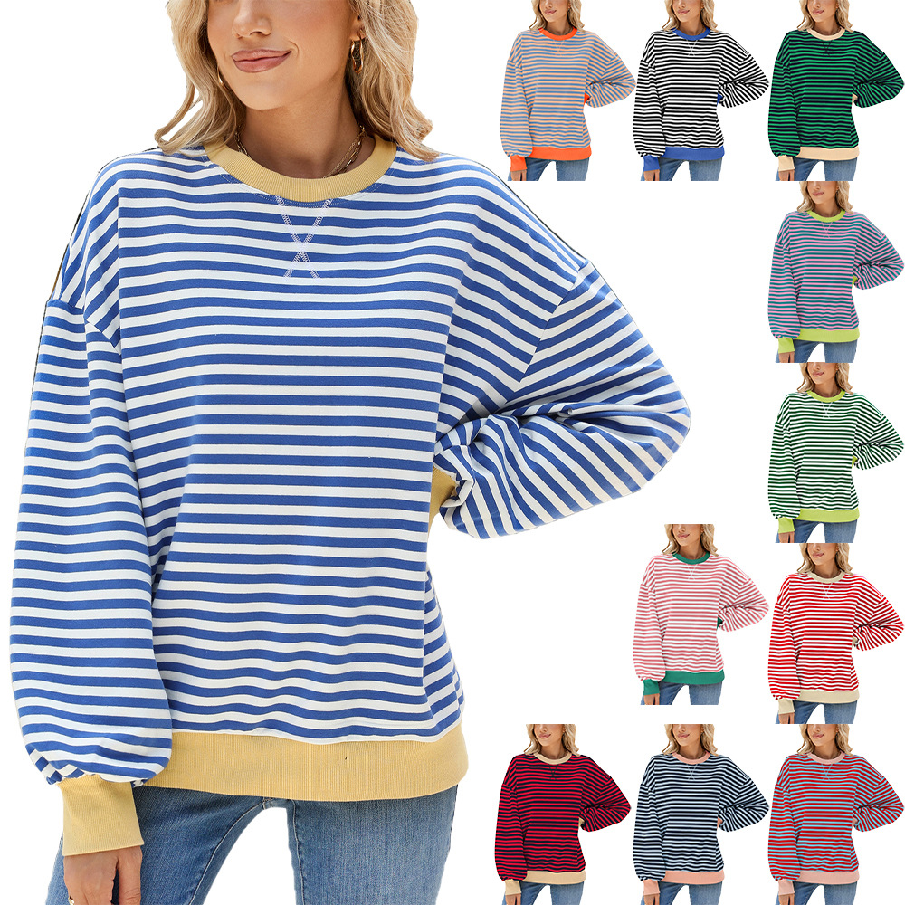 Sudaderas Ropa De Mujer Stripe - Winter Clothing Essentials For Women reseña y precio