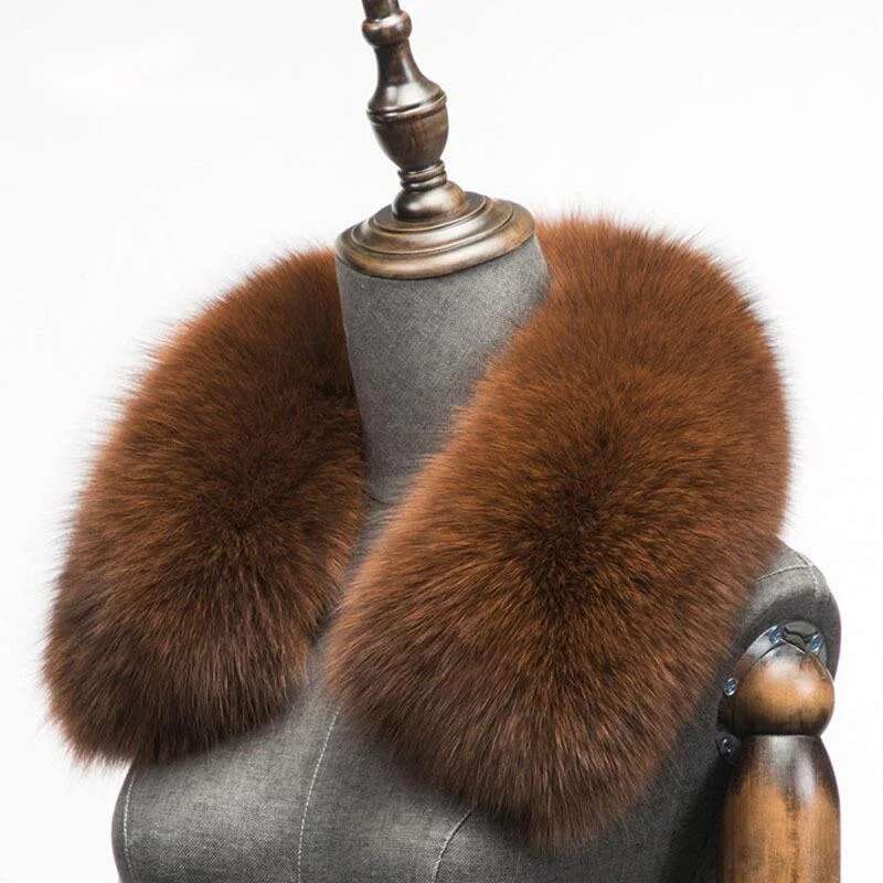 Winter Natural Fox Fur Scarf S - Winter Clothing Uae reseña y precio