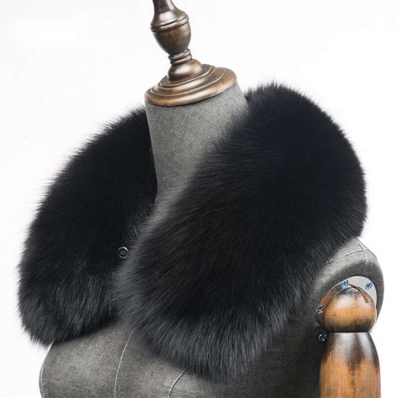 Winter Natural Fox Fur Scarf S - Winter Clothing Uae reseña y precio