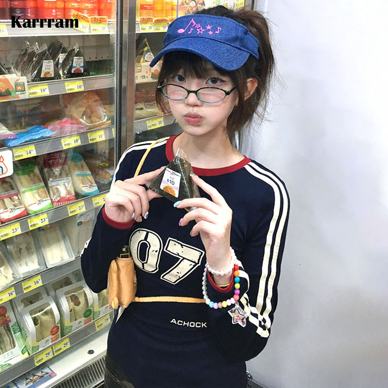 Karrram Japanese Y2k Letter Pr - Winter Clothing Aesthetic reseña y precio