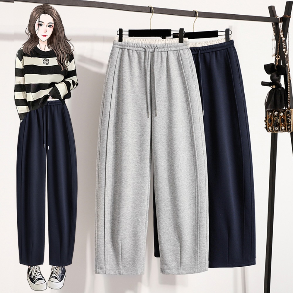 Casual High Waist Spliced Stra - Winter Clothing For Plus Size Women reseña y precio