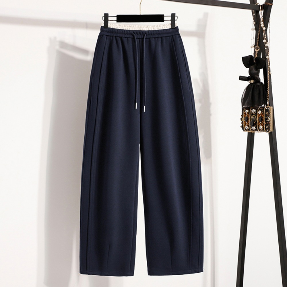 Casual High Waist Spliced Stra - Winter Clothing For Plus Size Women reseña y precio