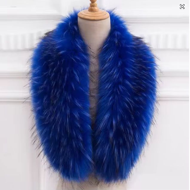 Natural Fur Collar Real raccoo - Winter Clothing Equipment reseña y precio