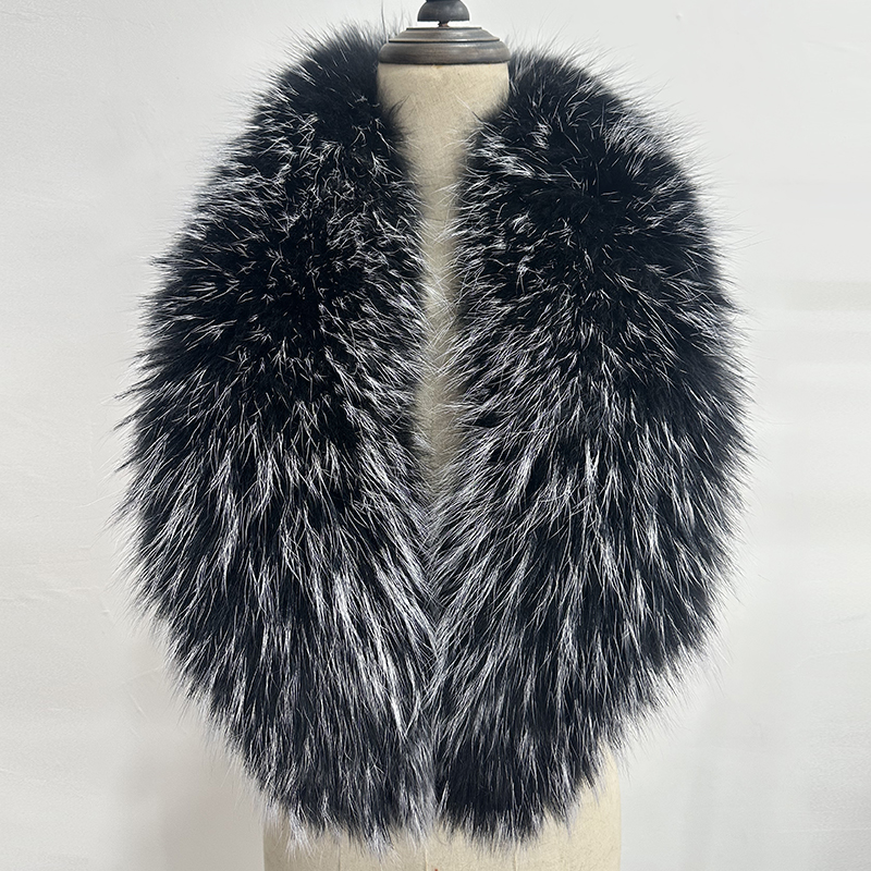 Natural Fur Collar Real raccoo - Winter Clothing Equipment reseña y precio
