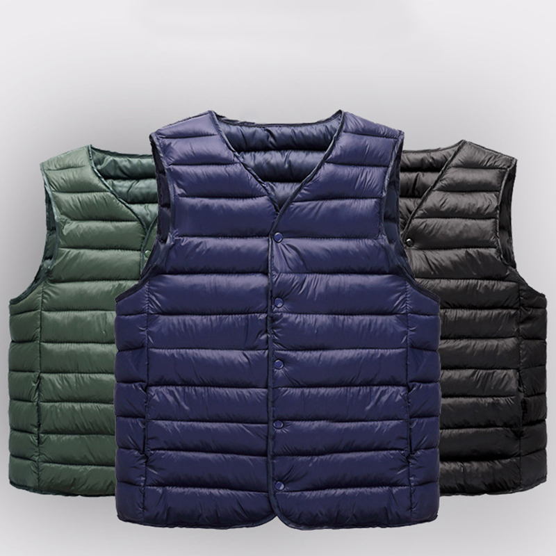 Korean Men Winter Ultra Lightw - Down Vest Ultralight reseña y precio