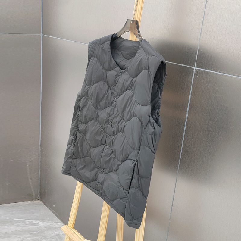 Ultra Light White Duck Down Ve - Down Vest Ultralight reseña y precio
