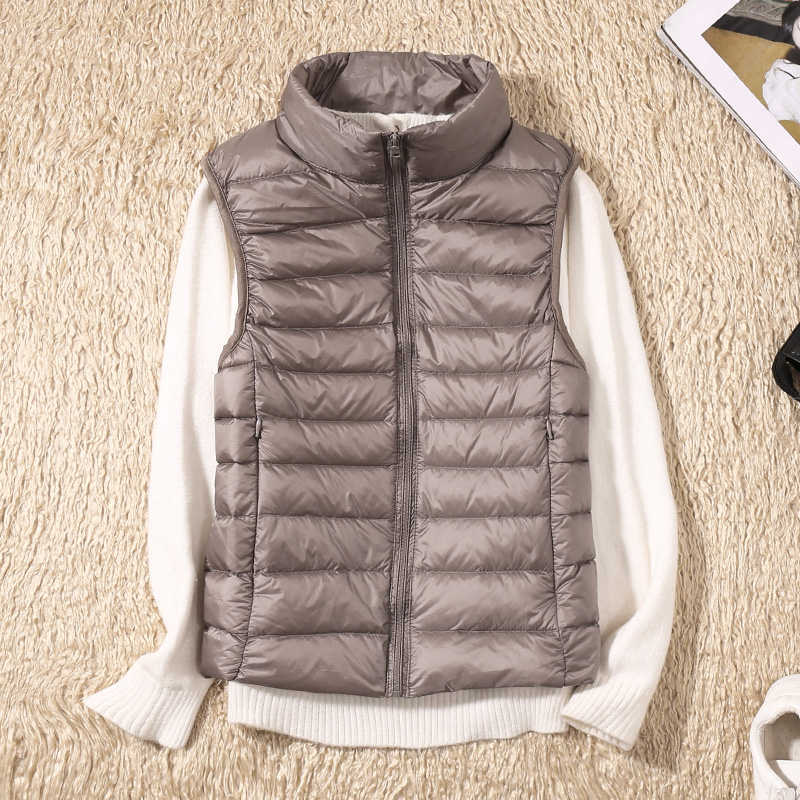 New Women Sleeveless Women's U - Down Vest Ultralight reseña y precio