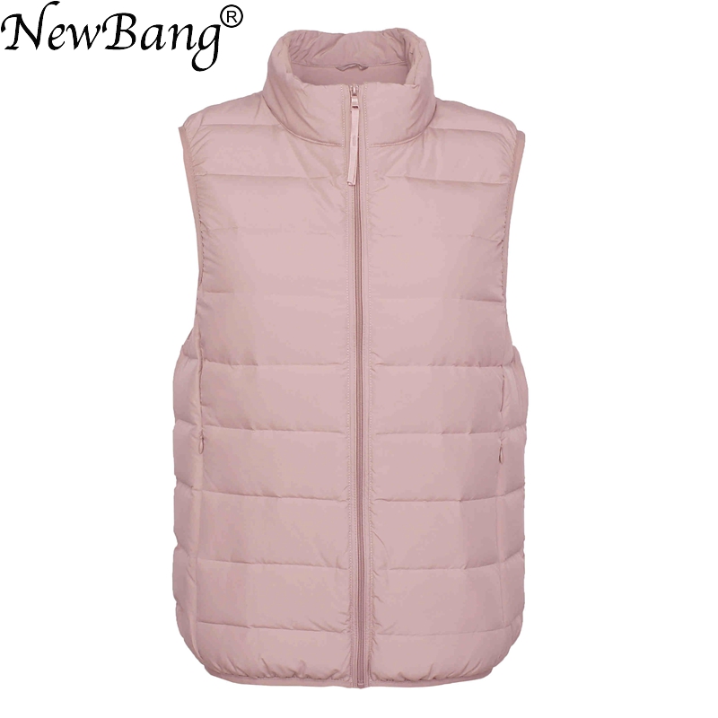 NewBang Matt Fabric Women Slee - Down Vest Ultralight reseña y precio