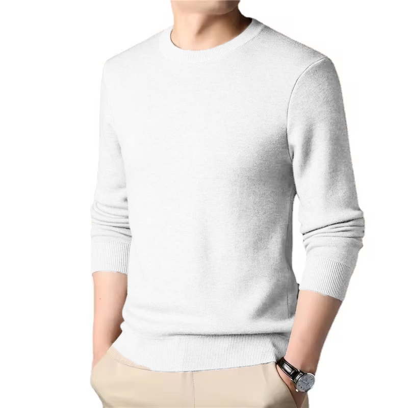 Men's Solid Color Knitted Pull - Winter Clothing Uae reseña y precio