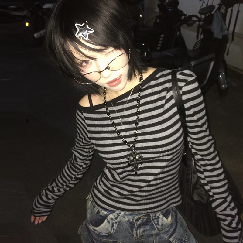 Genayooa Japanese Y2k T-shirt  - Winter Clothing Aesthetic reseña y precio