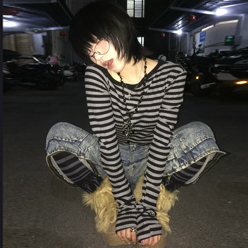 Genayooa Japanese Y2k T-shirt  - Winter Clothing Aesthetic reseña y precio