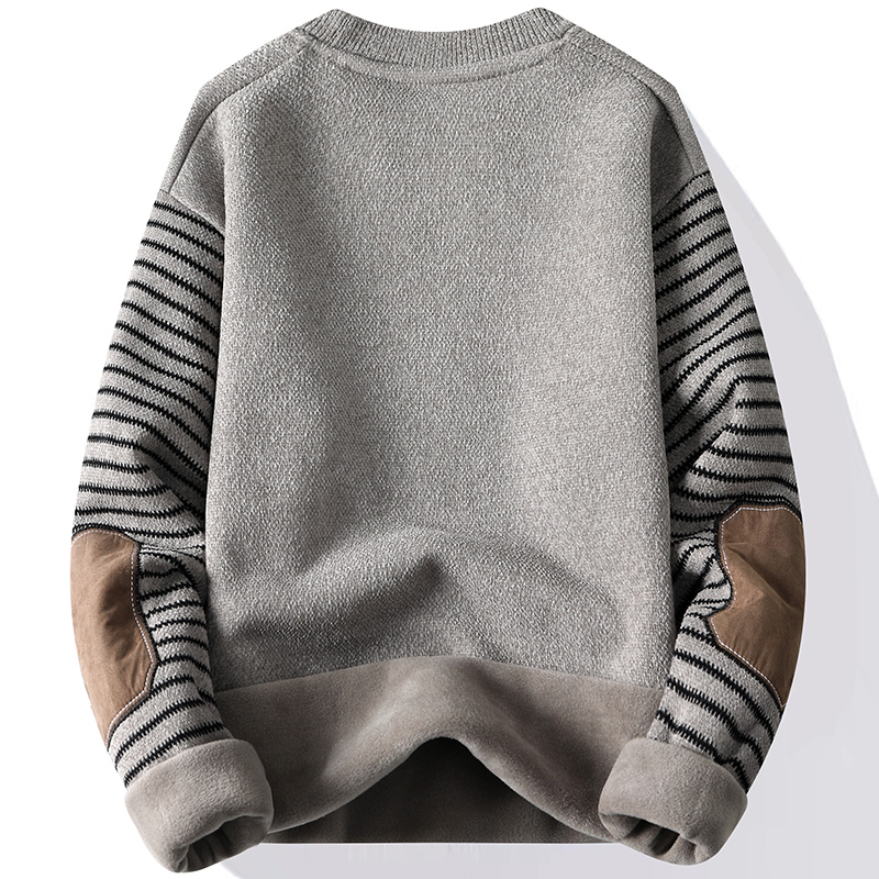 Men's Sweater Patckwork Round  - Winter Clothing Clearance reseña y precio