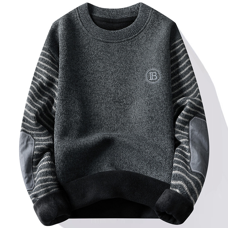 Men's Sweater Patckwork Round  - Winter Clothing Clearance reseña y precio