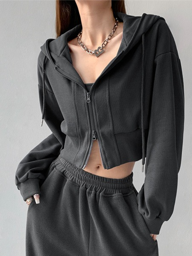 Full Zip Up Women's Hoodies Sw - Winter Clothing Essentials For Women reseña y precio