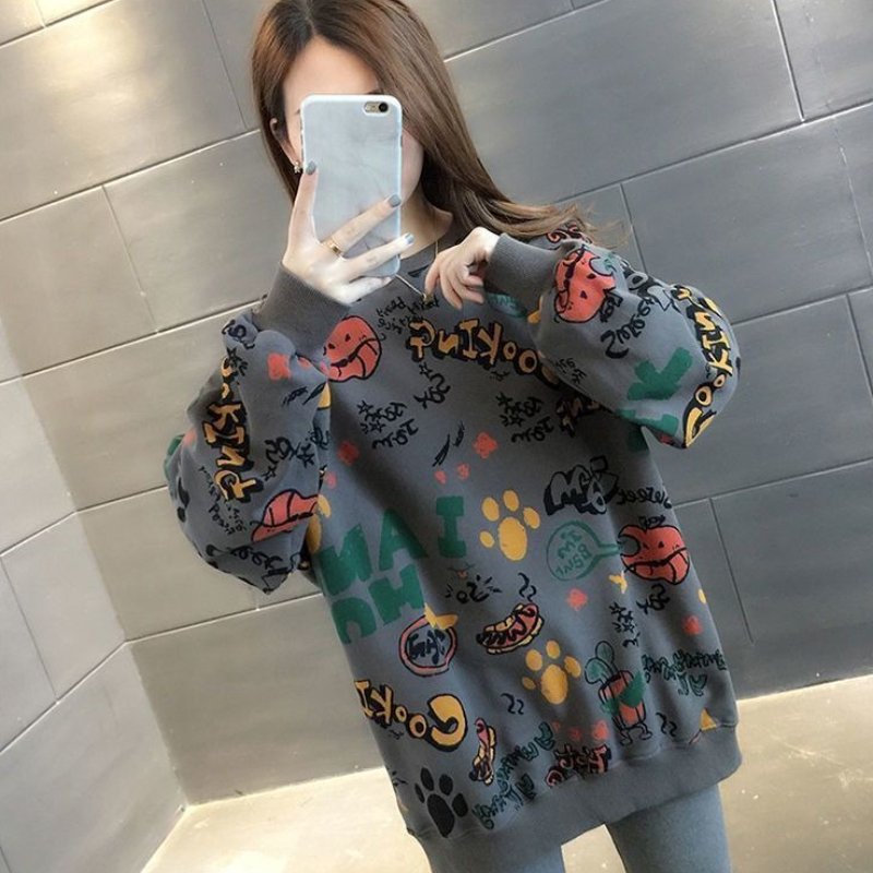 Casual Printed Loose Women's S - Winter Clothing Essentials For Women reseña y precio