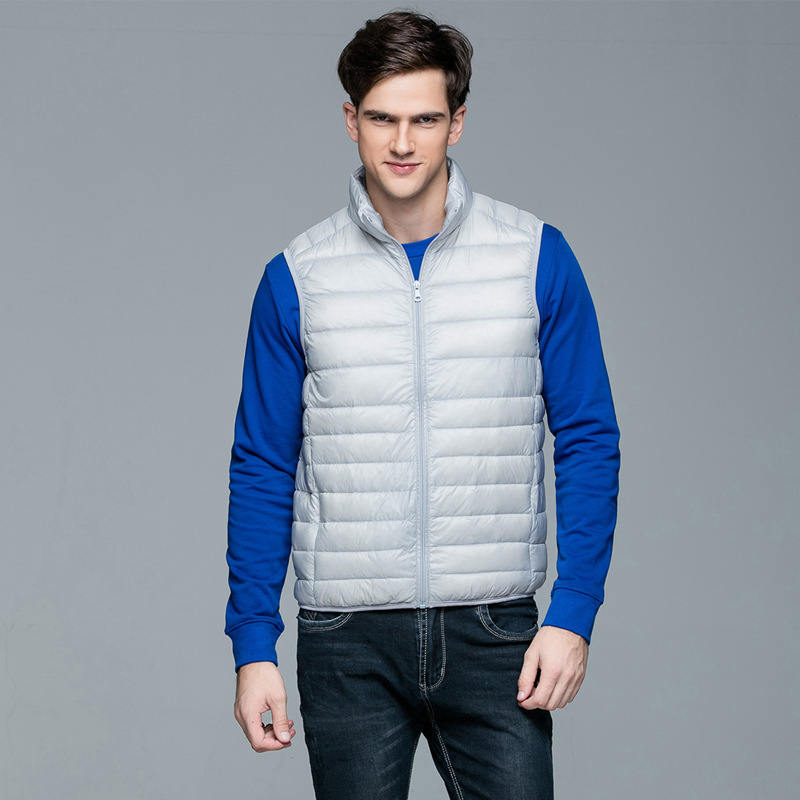 Autumn and Winter Men's 90% Wh - Down Vest Ultralight reseña y precio