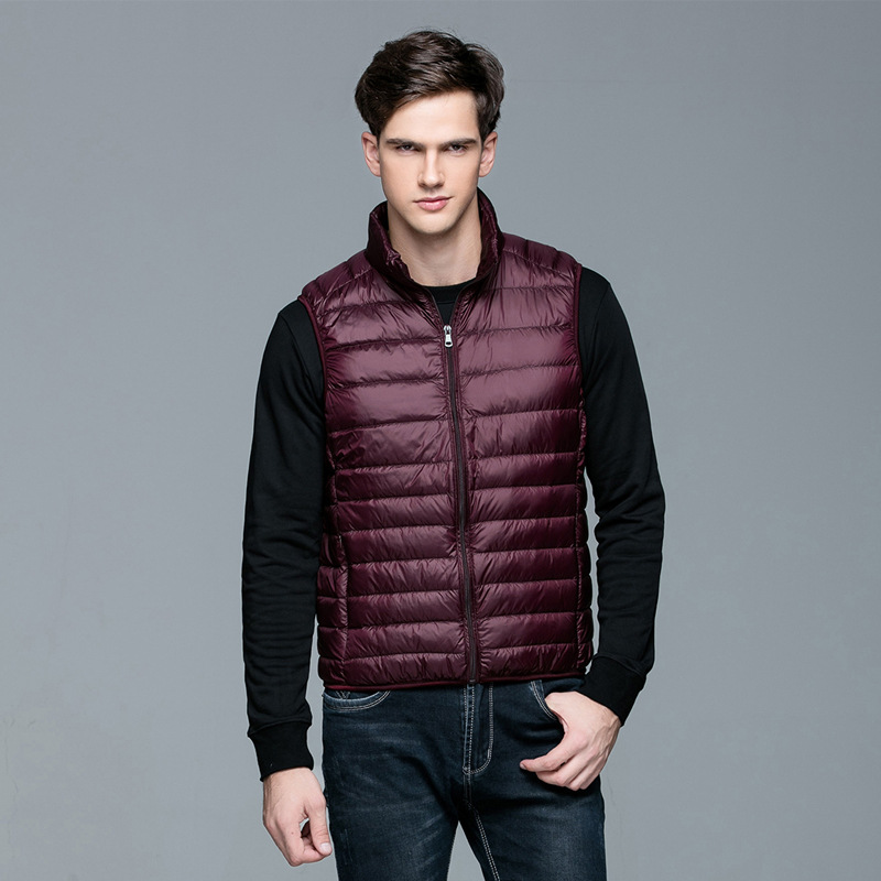 Autumn and Winter Men's 90% Wh - Down Vest Ultralight reseña y precio