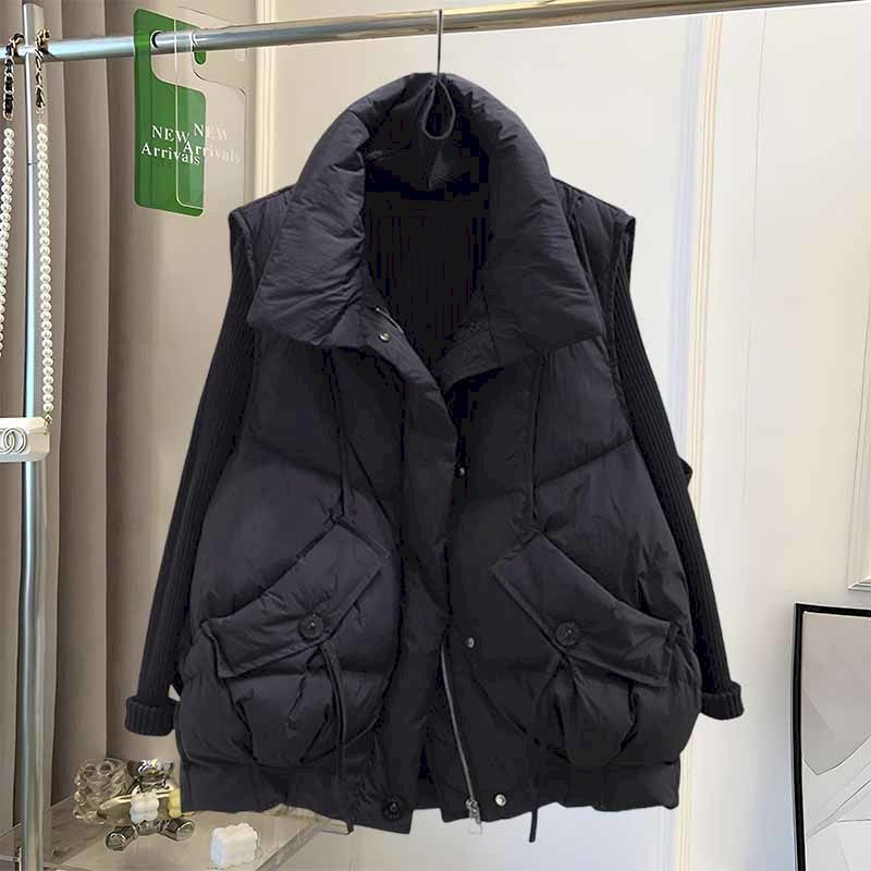Korean Fashion Silk Floss Vest - Down Vest Ultralight reseña y precio