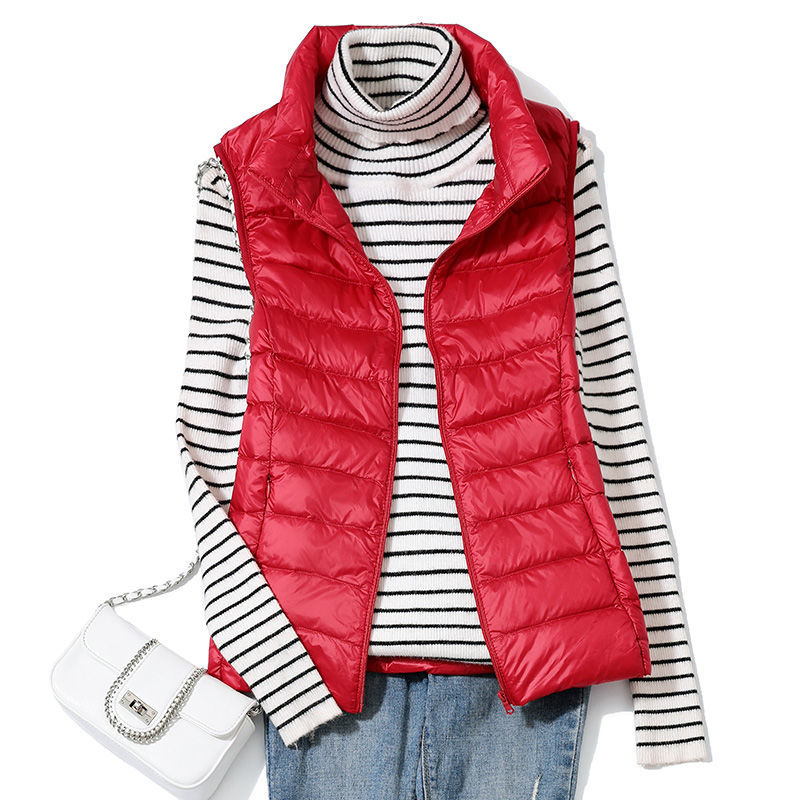 0-10℃ Women Winter Vest Autumn - Down Vest Ultralight reseña y precio