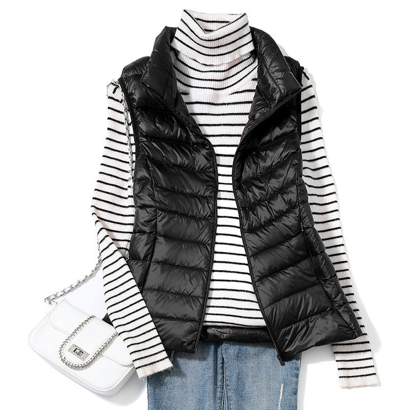 0-10℃ Women Winter Vest Autumn - Down Vest Ultralight reseña y precio