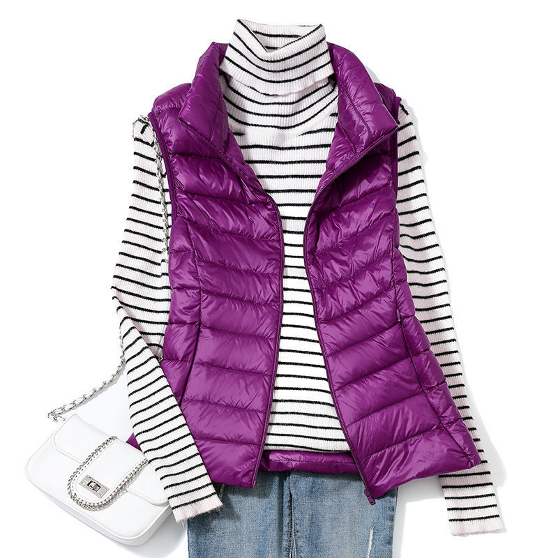 0-10℃ Women Winter Vest Autumn - Down Vest Ultralight reseña y precio