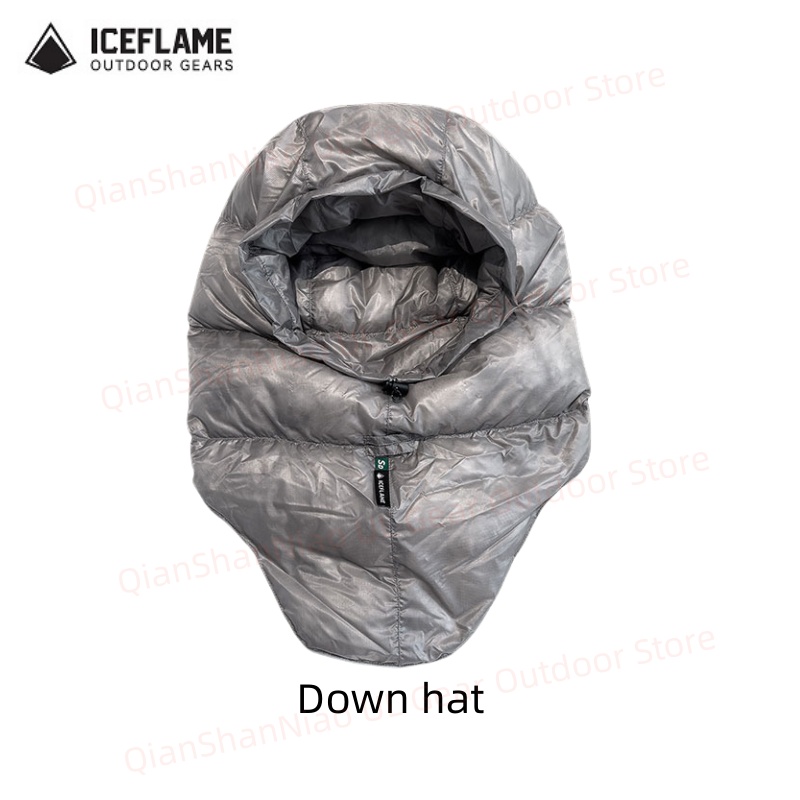 ICE FLAME Down Hood Outdoor Ca - Down Vest Ultralight reseña y precio