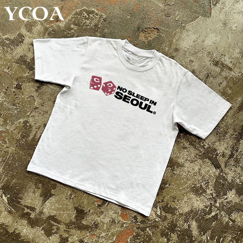 Men T-Shirt Cotton Oversized L - Winter Clothing Aesthetic reseña y precio