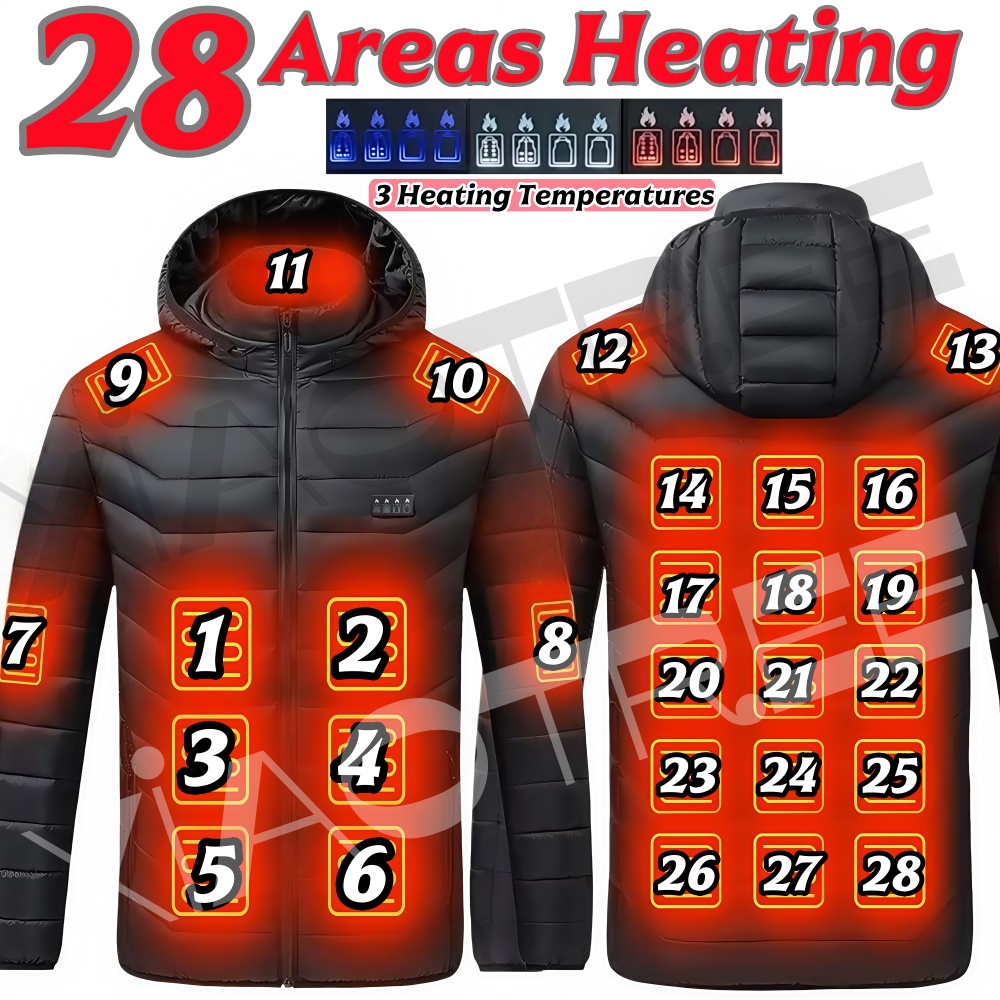 28 Areas Men Women's Heating J - Winter Clothing Uae reseña y precio