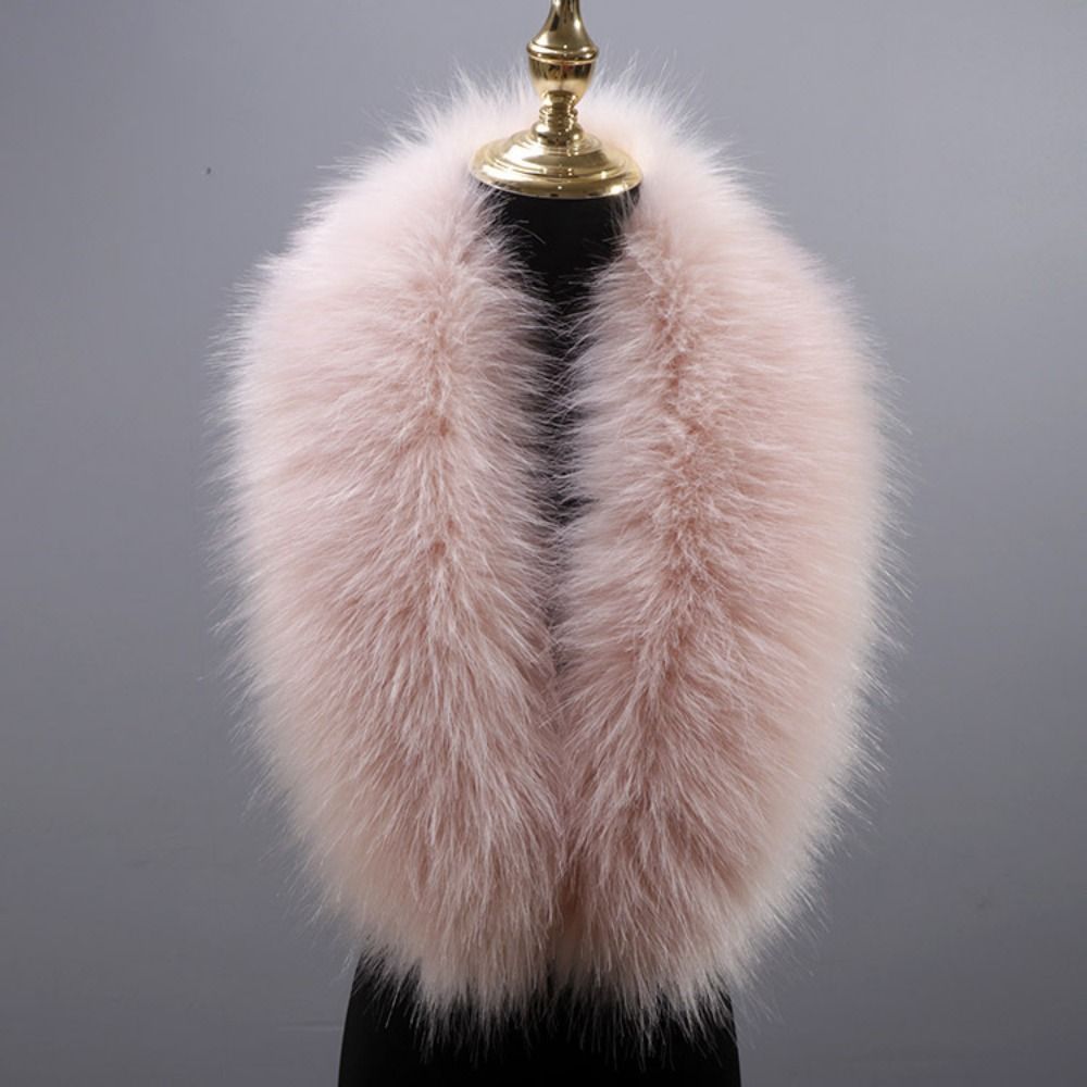 New 80cm Large Faux Fur Collar - Winter Clothing Equipment reseña y precio