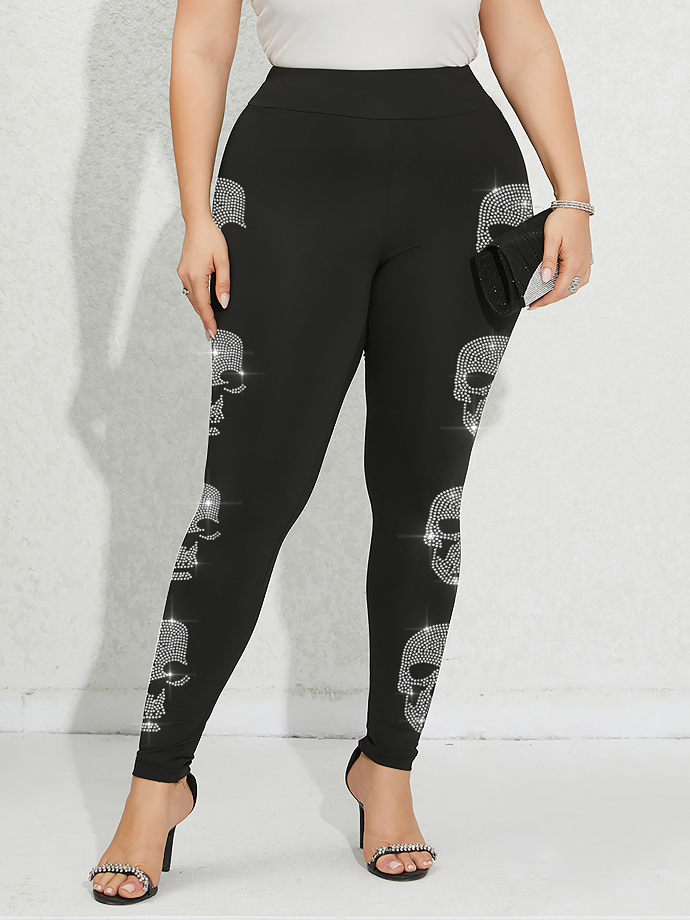 Plus Size Women's Pants Skelet - Winter Clothing For Plus Size Women reseña y precio