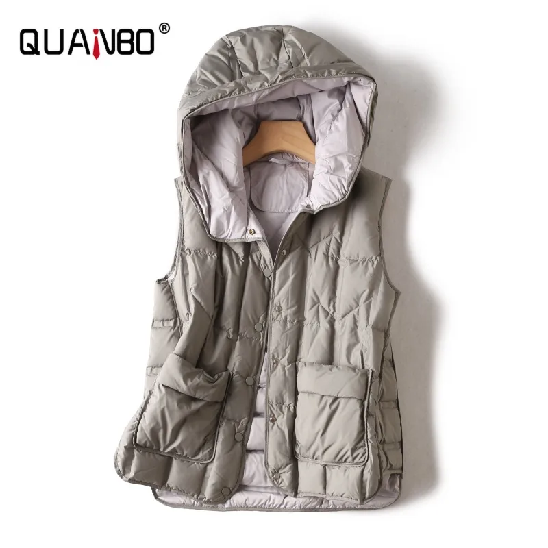 2025 New 90%  White Duck Down  - Down Vest Ultralight reseña y precio