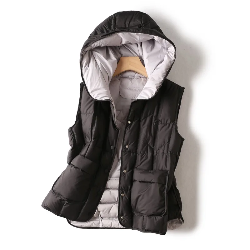 2025 New 90%  White Duck Down  - Down Vest Ultralight reseña y precio