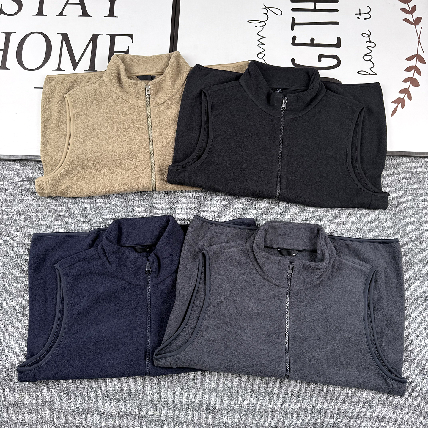 Double-Sided Fleece Vest Warm  - Winter Clothing Companies reseña y precio