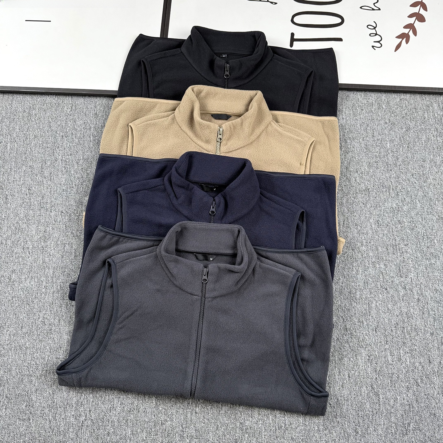 Double-Sided Fleece Vest Warm  - Winter Clothing Companies reseña y precio