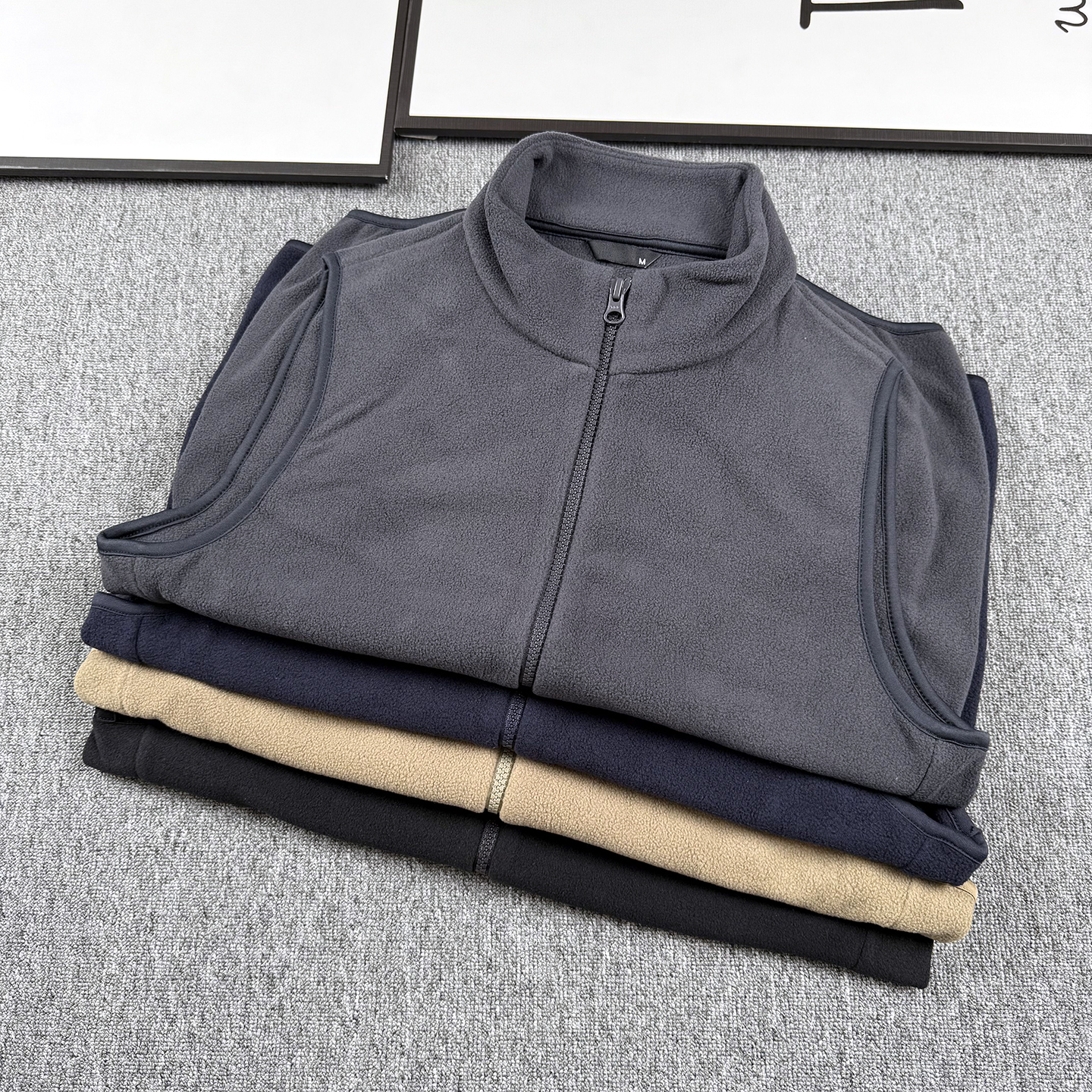 Double-Sided Fleece Vest Warm  - Winter Clothing Companies reseña y precio